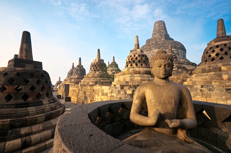 Borobudur -  Java - Indonesië